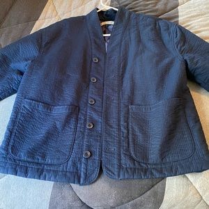 Navy blue Madewell jacket